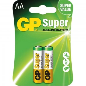 PILHA GP BATERIES ALCALINA PEQUENA AA C/...