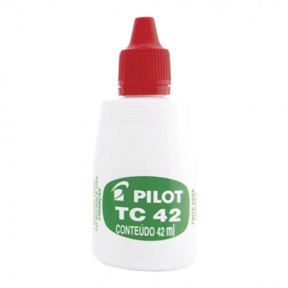 TINTA PARA CARIMBO PILOT 42ML VERMELHO