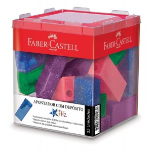 APONTADOR FABER CASTELLCOM DEPOSITO GLIT...