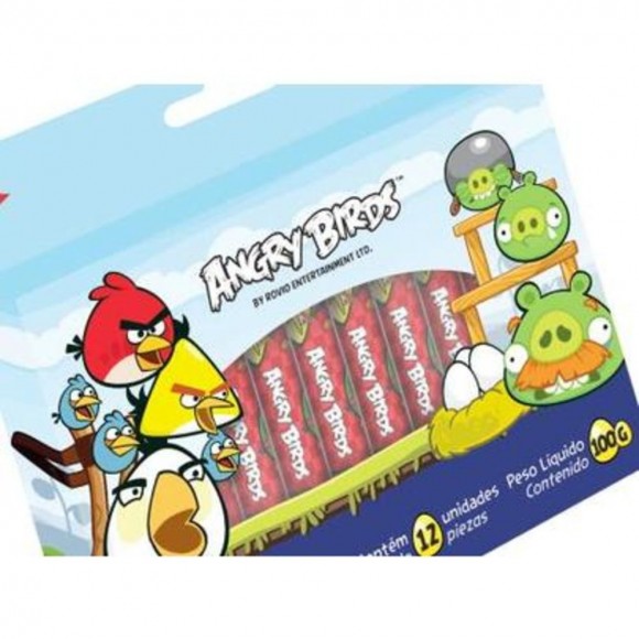 GIZ DE CERA ANGRY BIRDS GIZAO CERA 12 CORES