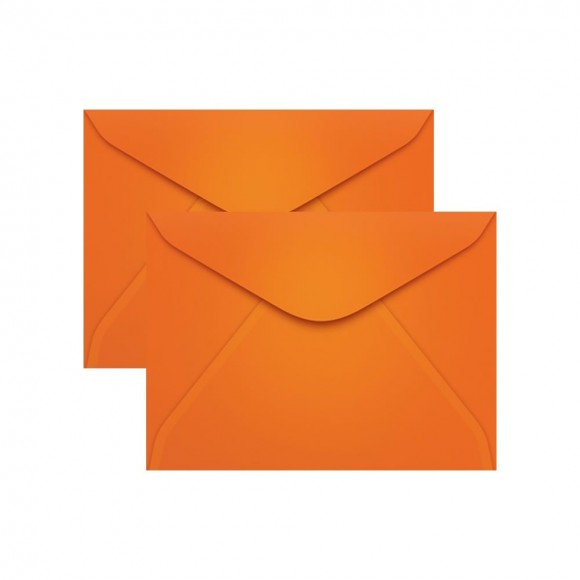 ENVELOPE CARTA 114X162MM CARTAGENA LARANJA SCRITY