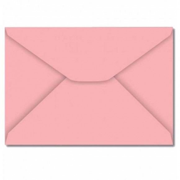 ENVELOPE CARTA 114X162MM FIDJI ROSA CLARO PE/100 SCRITY