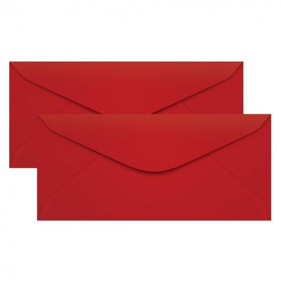 ENVELOPE CONVITE 160X235MM TOQUIO VERMELHO SCRITY