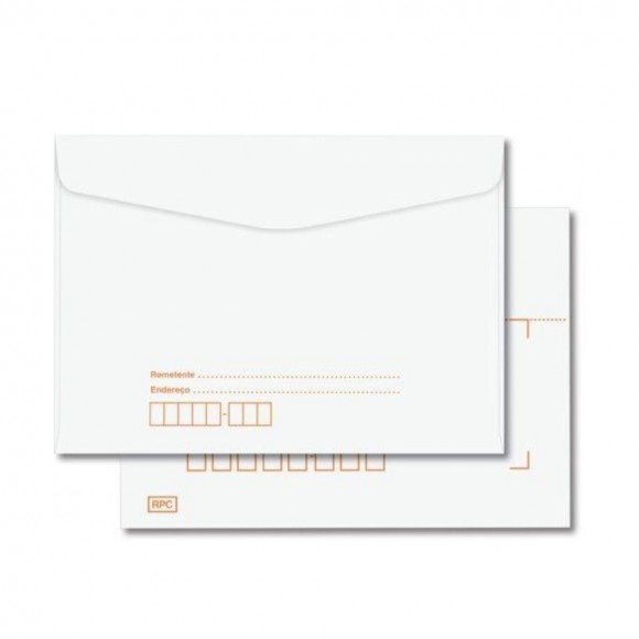 ENVELOPE OFICIO 114X229MM BRANCO C/ RPC CX/1000 SCRITY