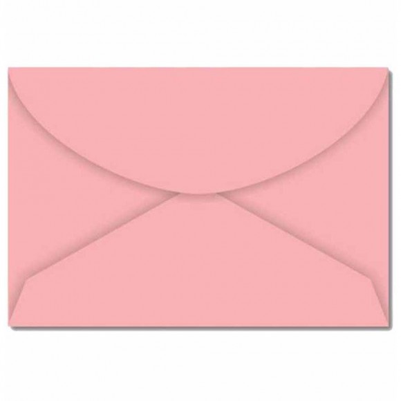 ENVELOPE VISITA 72X108MM FIDJI ROSA CLARO PE/100 SCRITY