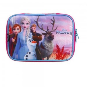 ESTOJO DERMIWIL 1 ZIPER LUXO FROZEN II 3...