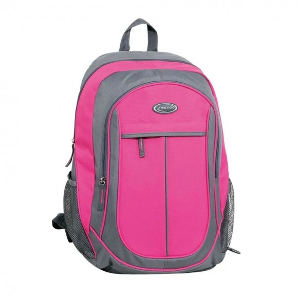 MOCHILA ESCOLAR REPUBLIC DE POLYESTER J WALTSON E14-20432 ROSA.