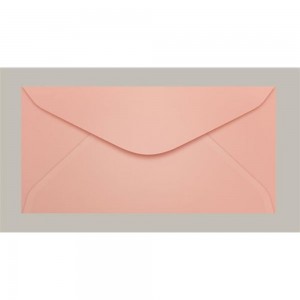 ENVELOPE CONVITE 114X235 ROSA