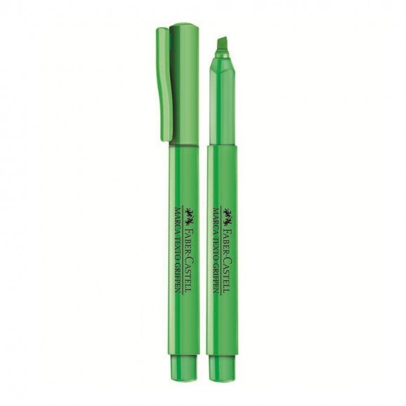 MARCA TEXTO FABER CASTELL GRIFPEN VERDE