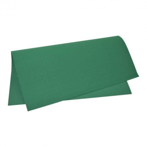 PLACA EM EVA 2MM 40X60CM LISO VERDE ESCURO (BANDEIRA) MAKE+