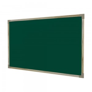 QUADRO ESCOLAR VERDE STALO MOLDURA DE MA...