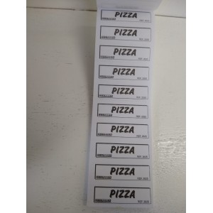 BLOCO DE FICHA M. MARCHETTI P/ PIZZA