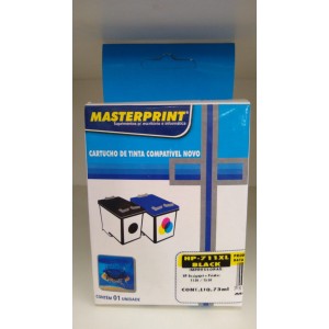 CARTUCHO HP 711 CZ133A BLACK PLOTTER T12...