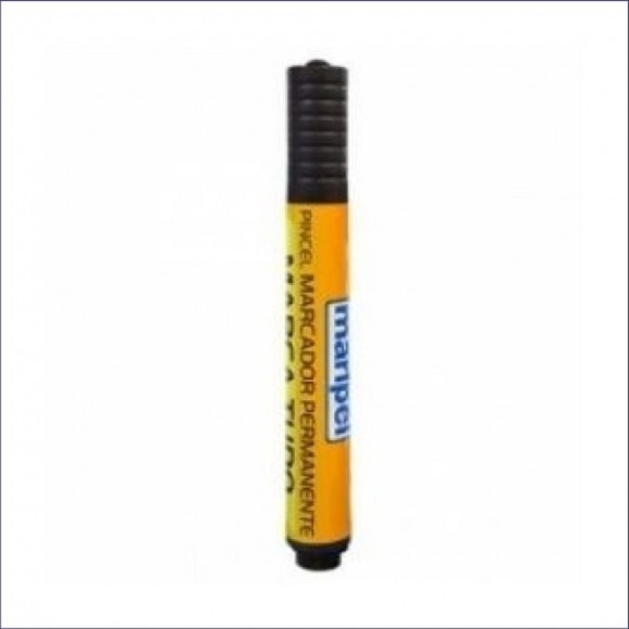 PINCEL MARCADOR MARCA TUDO MARIPEL 5MM PRETO