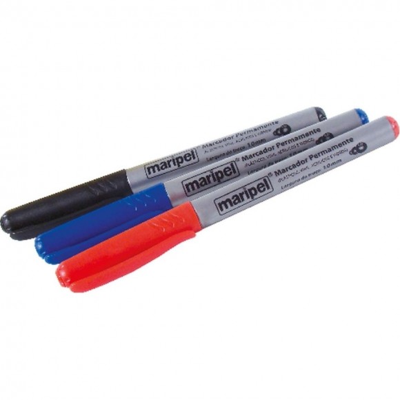 MARCADOR PERMANENTE MARIPEL 2.0MM AZUL