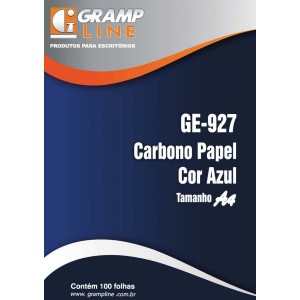 CARBONO PARA LAPIS PAPEL AZUL GE 9727 GR...