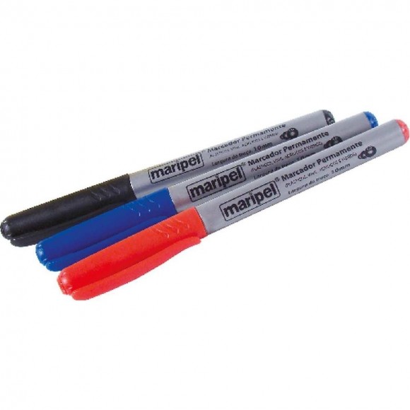 MARCADOR PERMANENTE MARIPEL 2.0MM AZUL