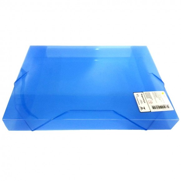 PASTA ABA ELASTICA PLASTICA 40 MM ACP AZUL