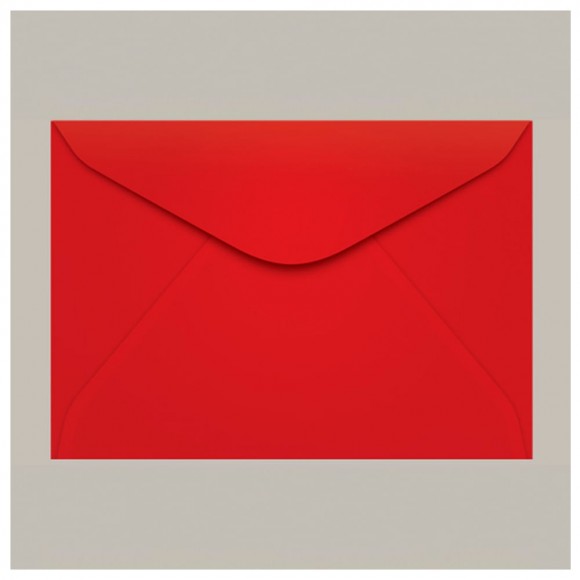 ENVELOPE CONVITE 160X235MM TOQUIO VERMELHO SCRITY