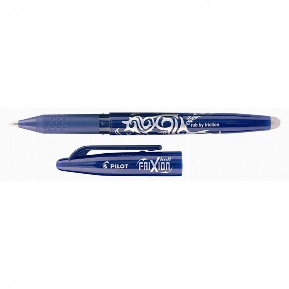 CANETA PILOT APAGAVEL FRIXION BALL AZUL