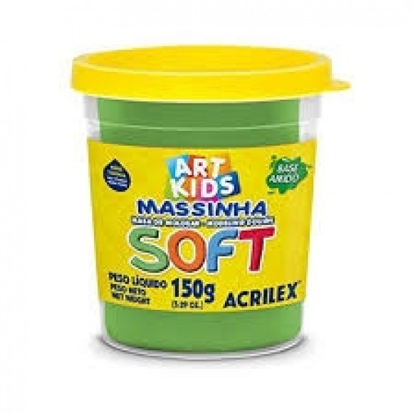 MASSA MODELAR SOFT 150G VERDE