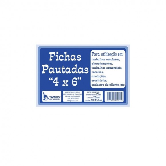 FICHA CLIENTE TAMOIO 4X6 1215