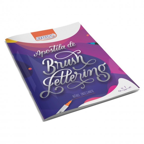 LIVRO ATIVIDADES APOSTILA BRUSH LETTERING INICIANTE