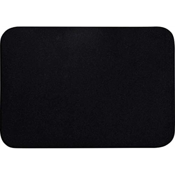 MOUSE PAD TECIDO PRETO EMBORRACHADO