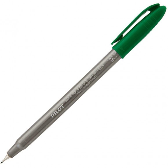 CANETA RETROPROJETOR PILOT 1.0MM VERDE CX/12