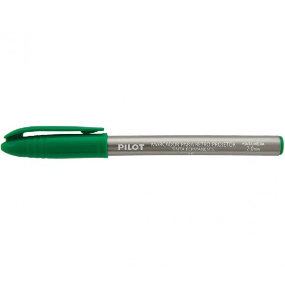 CANETA RETROPROJETOR PILOT 2.0MM VERDE CX/12