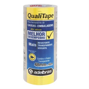 FITA PARA EMPACOTAMENTO QUALITAPE 48MMX4...
