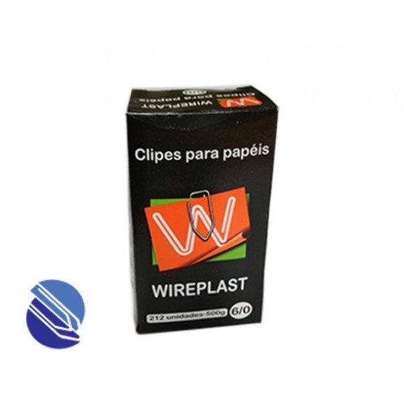 CLIPS GALVANIZADO WIREPLAST   6/0 500G 212 UNI