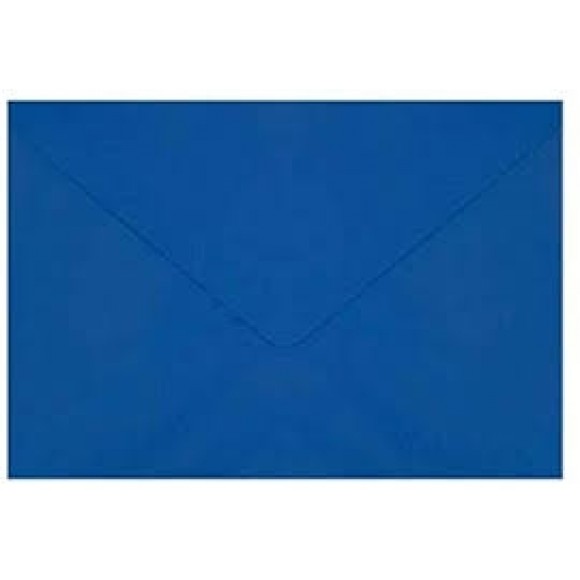 ENVELOPE VISITA 72X108MM AZUL ROYAL GRECIA PE/100 SCRITY