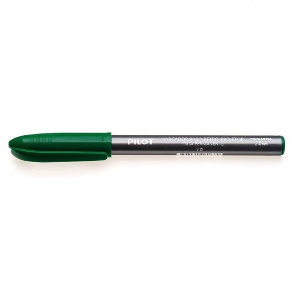 CANETA RETROPROJETOR PILOT 2.0MM VERDE