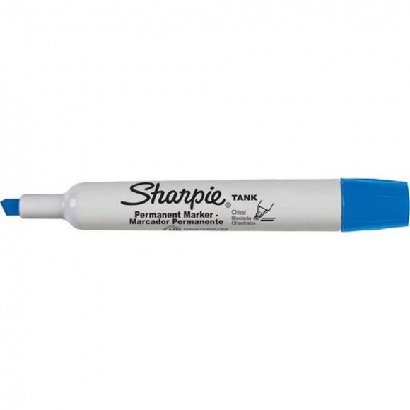 PINCEL MARCADOR PERMANENTE SHARPIE AZUL