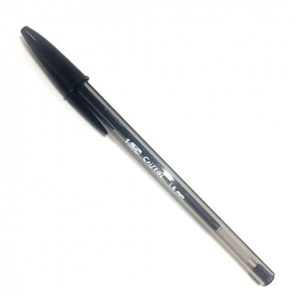 CANETA BIC BOLD 1.6MM PRETA