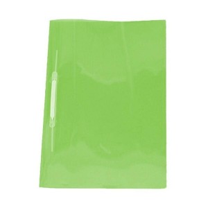 PASTA GRAMPO TRILHO PLASTICA OFICIO VERD...