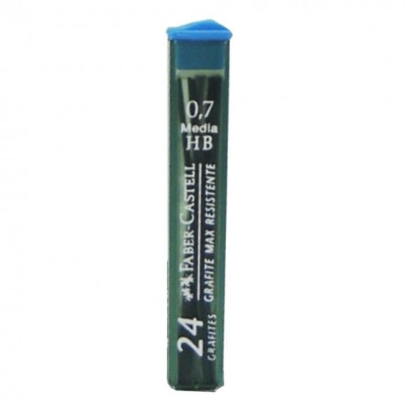 GRAFITE FABER CASTELL 0.7MM HB 24UN CX/12