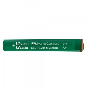 GRAFITE FABER CASTELL 0.5MM 2B 24UN
