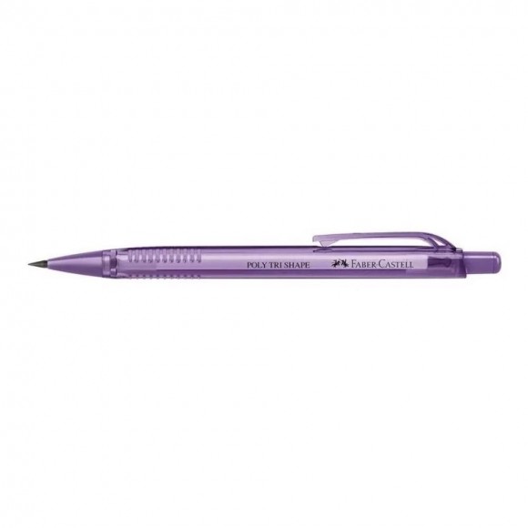 LAPISEIRA FABER CASTELL TRI SHAPE 2.0MM ROXA