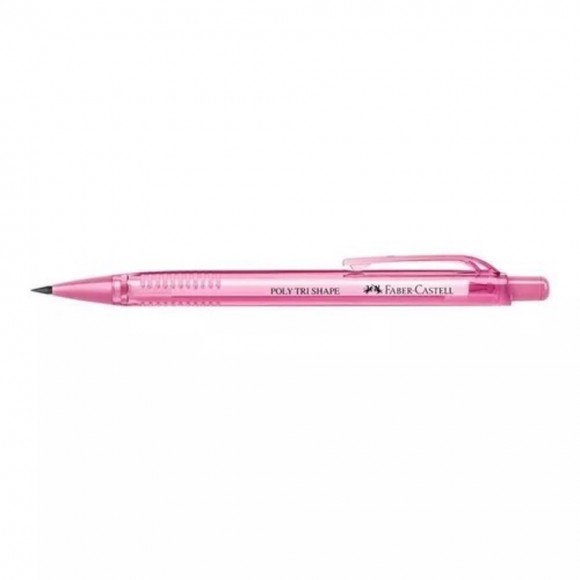 LAPISEIRA FABER CASTELL TRI SHAPE 2.0MM ROSA