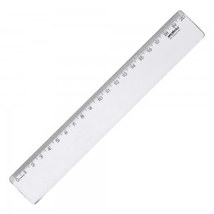 REGUA WALEU 20CM NEW LINE CRISTAL