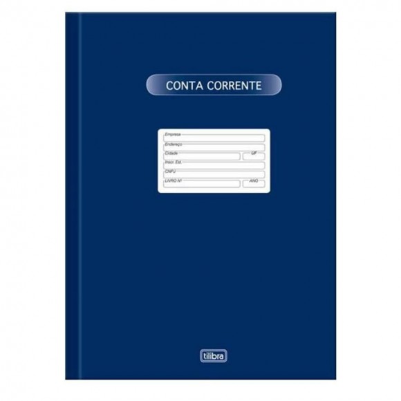 LIVRO CONTA CORRENTE OFICIO 50F - TILIBRA